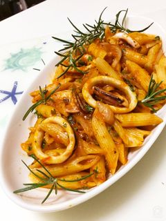 簡単☆イカとペンネのトマトソース-レシピのメイン写真