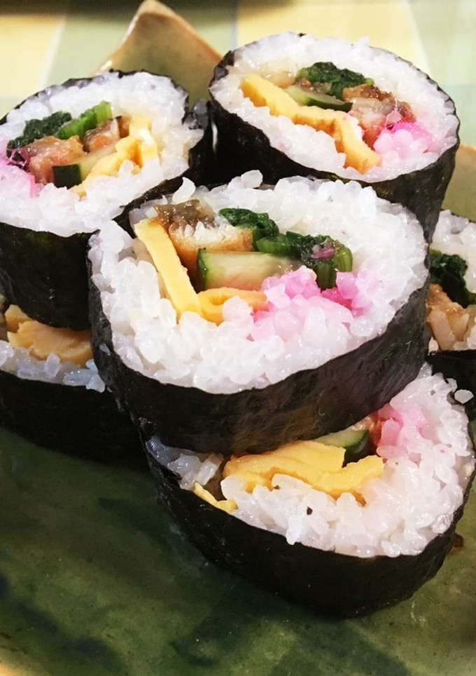 うちの巻き寿司(太巻き)-レシピのメイン写真