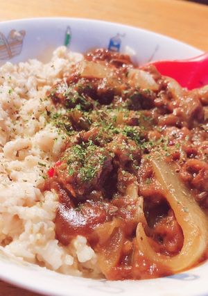 オートミールライスでカレーライス-レシピのメイン写真