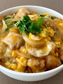 とろとろ半熟親子丼-レシピのメイン写真