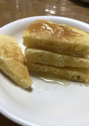 ふんわり☆ママのホットケーキ❤️-レシピのメイン写真