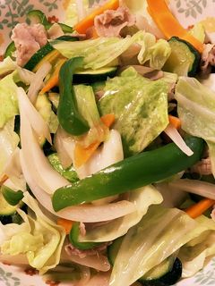 簡単野菜炒め-レシピのメイン写真