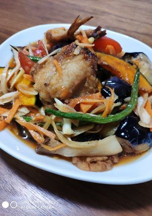 鯵のカラフル南蛮漬け-レシピのメイン写真