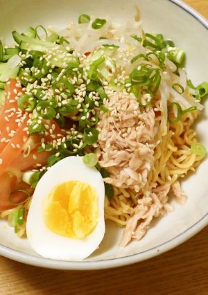 ビビン麺風冷やしラーメン-レシピのメイン写真