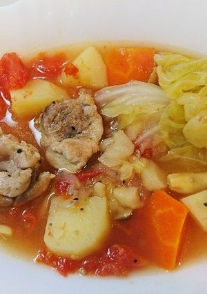 母のトマト煮-レシピのメイン写真