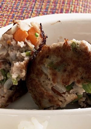 野菜ハンバーグ（離乳食後期〜完了期）-レシピのメイン写真
