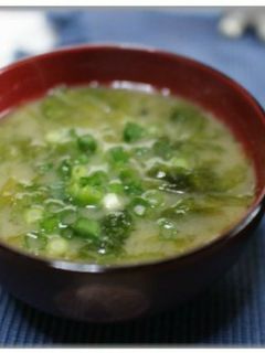 青さとねぎのお味噌汁-レシピのメイン写真