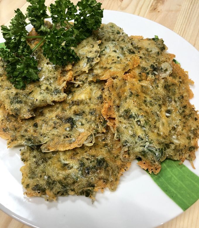 パセリ・しらす・チーズのcaせんべい by ゆみこ'Sキッチン