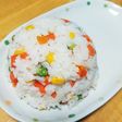 炒めご飯✕ミックスベジタブル