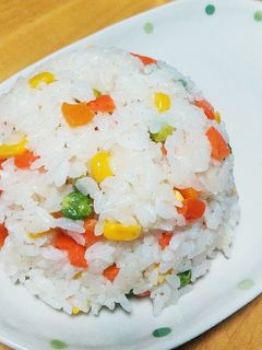 炒めご飯✕ミックスベジタブル-レシピのメイン写真