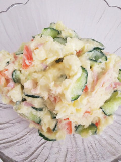 お酢が味の決め手!我が家のポテトサラダ-レシピのメイン写真