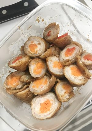 エバラで美味しいパプリカ豚肉巻き-レシピのメイン写真