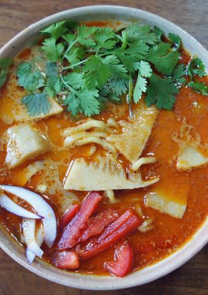 カオソーイ風ラーメン-レシピのメイン写真