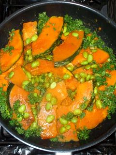 かぼちゃ枝豆のカレー炒め♪簡単-レシピのメイン写真