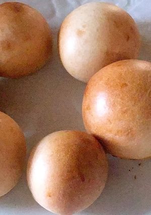 発酵なしの丸パン-レシピのメイン写真