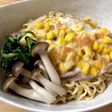 こんがりコーンチーズの冷やしみそラーメン