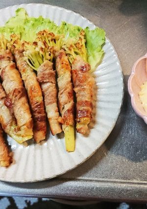 カリフローレの豚バラ巻き-レシピのメイン写真