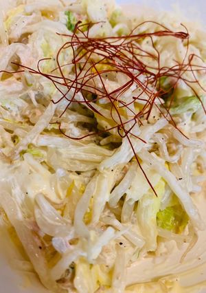 白菜ともやしのくったり和えサラダ♡美味！-レシピのメイン写真