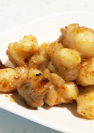 鶏ひざ軟骨の辛味噌炒め！-レシピのメイン写真