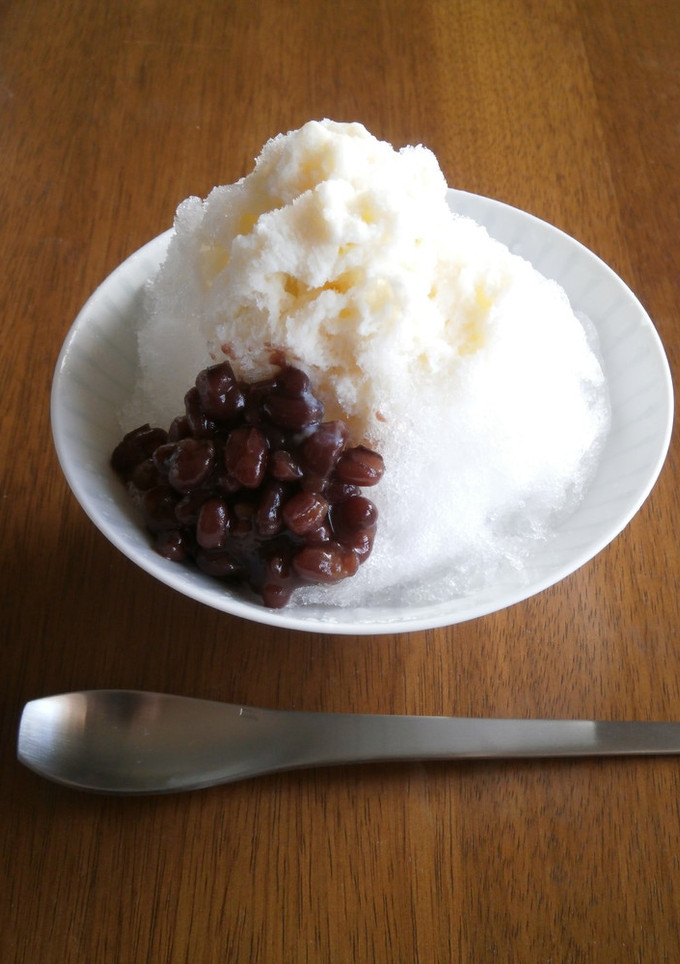 おうちかき氷 あずき糀練乳-レシピのメイン写真