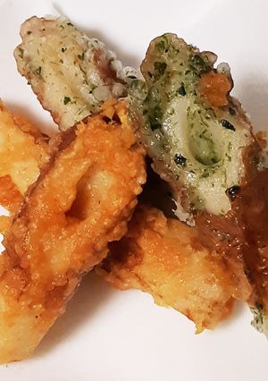 ちくわの２色揚げ-レシピのメイン写真