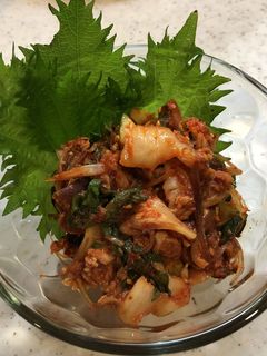 鯖缶キムチ和え-レシピのメイン写真