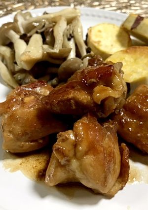 鶏もも肉のレモンバター醤油ソース-レシピのメイン写真