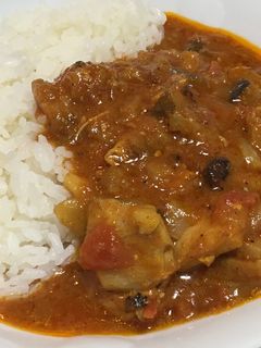 トマトチキンカレー-レシピのメイン写真