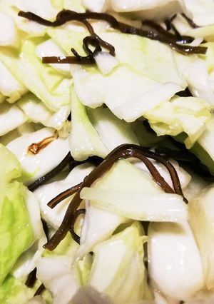 キャベツ昆布-レシピのメイン写真