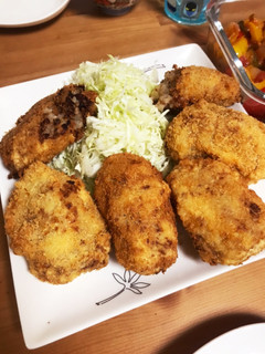 シロさんコロッケパンのコロッケ-レシピのメイン写真