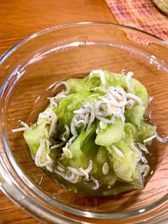 キュウリとしらすの酢の物-レシピのメイン写真