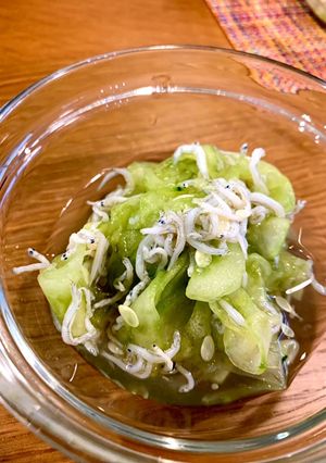 キュウリとしらすの酢の物-レシピのメイン写真