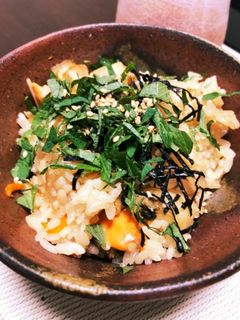 ホタテの炊き込みご飯-レシピのメイン写真