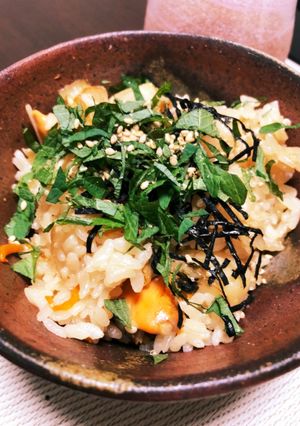 ホタテの炊き込みご飯-レシピのメイン写真