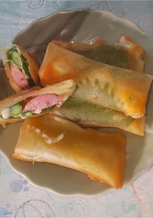 アスパラガスの春巻き-レシピのメイン写真