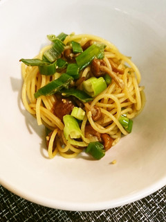 なめこの和風パスタ-レシピのメイン写真