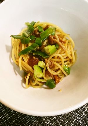 なめこの和風パスタ-レシピのメイン写真
