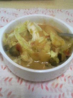 余ったカレーで☆ヘルシークリーミースープ-レシピのメイン写真