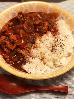 ルーで簡単!ポークハヤシライス-レシピのメイン写真