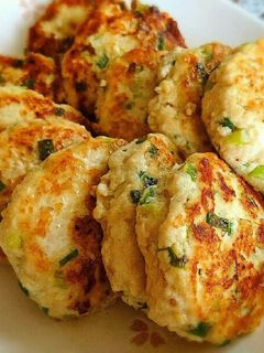 鶏挽き肉と豆腐のヘルシーハンバーグ♪-レシピのメイン写真