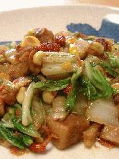 白菜炒めくこの実入り-レシピのメイン写真