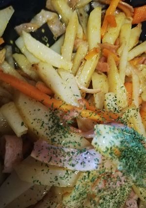 貴女風味で芋カレー風味、味❤️ゆりさん風-レシピのメイン写真