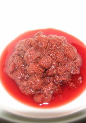 野いちごの『砂糖煮』-レシピのメイン写真