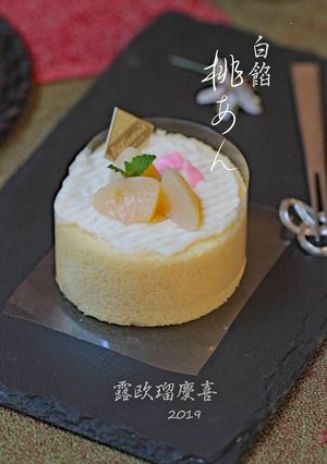 品良く*桃あんのロールケーキ-レシピのメイン写真