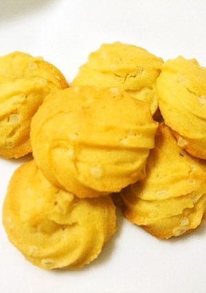 米粉で作る☆ざらめ入り絞り出しクッキー-レシピのメイン写真