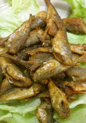 豆アジの唐揚げ～-レシピのメイン写真