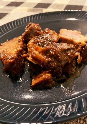豚肩ロースのプルーン煮-レシピのメイン写真