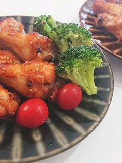 簡単焼き肉のタレで手羽元のオーブン焼き!-レシピのメイン写真