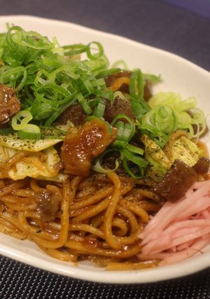 ぼっかけ焼きそば♪-レシピのメイン写真
