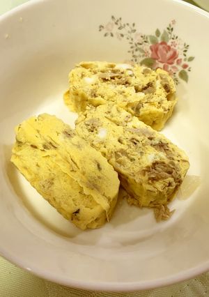 レンジで簡単！だし巻卵-レシピのメイン写真